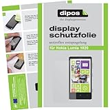 dipos I 2X Schutzfolie matt kompatibel mit Nokia Lumia 1020 Folie Display