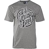 187 Strassenbande Original Classic Logo Grey/Black White Outlines T-Shirt Grau M