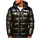 Herbst und Winter neue Baumwollkleidung männlich europäische und amerikanische Männer verdickt, Army Grün, S