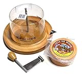 Käsehobel Set Tete de Moine halber Laib und Haub