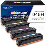 GPC Image 045H Toner Kompatible für Canon CRG-045H 045 für i-SENSYS MF633CDW MF635CX LBP613CDW MF631CN LBP611CN MF632CDW MF634CDW MF636CDWT LBP612CD (Schwarz/Cyan/Gelb/Magenta, 4er-Pack)