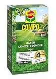 COMPO Rasen Langzeit-Dünger, 4 Monate Langzeitwirkung, Feingranulat, 1,5 kg, 60 m²