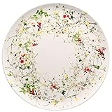 Rosenthal Brillance Wildblumen-Teller, Porzellan, Mehrfarbig, 32