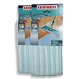 Leifheit 52017 Spar-Set 2x Wischbezug Clean Twist micro duo XL