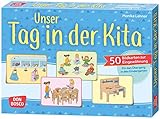 Unser Tag in der Kita. 50 Bildkarten zur Eingewöhnung. Für den Übergang in den Kindergarten (Kleine Helfer im Kita-Alltag)