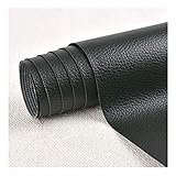 Möbelstoff Premium Bezugsstoff Zum PU Lederfolie Lederoptik Folie Dekofolie Möbelfolie Tapeten DIY Kunstleder Lederreparatur for Möbel Küchenschränke Wand Sofa Leder Reparatur (Mehrfache Farbe)