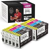 10 Pack LEMERO UEXPECT 29XL Patronen Ersatz für Epson 29XL T2991 T29XL T29 Druckerpatronen Kompatibel für Epson XP-342 xp-352 xp-245 xp-442 xp-332 xp-345 xp-452 xp455 xp-445 xp-235 xp-355 xp-335