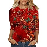 Pianshanzi T Shirt Damen, Tshirt Damen Schwarz Damen T-Shirt Sommer Kurzarm LöWenzahn Drucken Rundhals Oberteile Casual Lose Bluse Shirt T-Shirt Damen Sommer Kurzarm Ob