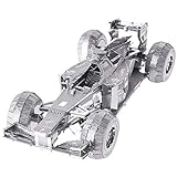 Piececool Metal Modell 3D Puzzles-Rennauto-Metal Modellbausatz für Erw