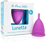 Lunette Menstruationstasse - Lila - Model 2 für normale oder starke Blutung – (DE Version)