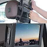 sfadf Hülle-Halterung Für Auto-Kopfstütze, Auto Kopfstützenhalterung, Trageriementasche Für Tragbare DVD-Player-Tablets, Geeignet Für Auto-DVD, CD-Speicher, 7 Zoll 9 Zoll 10 Z