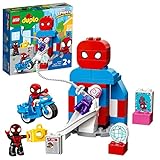 LEGO 10940 DUPLO Marvel Spider-Mans Hauptquartier, Kinderspielzeug ab 2 Jahre zum Bauen mit Spider-Man-Fig