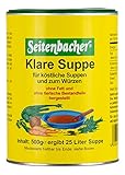 Seitenbacher Klare Suppe ohne Fett,2er Pack (2x 500 g)