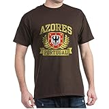 CafePress Azores Portugal T-Shirt aus 100 % Baumwolle Gr. M, b