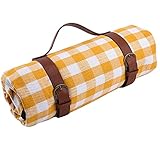 CREPUSCOLO Picknickdecke 150 x 200 cm Stranddecke wasserdichte Schnelles Trocknen Picknick Matte für Picknicks, Essen im Freien, Camping, S