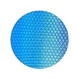 FeelMeet Poolabdeckung, 450 cm Swimmingpool Solar Cover Protector Wasserdichtes Staubisolierfilmpool zubehör Für Runde Oberirdische Schwimmb