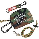 Rough Enough Small Mini Minimalistische Herren Geldbörse Kreditkartenhalter Münzgeldbörse Münzgeldbeutel Münztasche Geldtasche Organizer Ohrhöreretui mit Schlüsselring für Business Frauen Jungen Mädchen Reise Schule Party, camouflage, 4.3 x 3 inches,