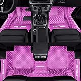 Auto Fußmatten - Benutzerdefinierte Passend Für Ford Edge Explorer Ecosport Escape Expedition F-150 Falcon KA Fiesta Focus C-MAX Fusion Fussmatten Wasserdicht Tragen Anti Rutsch Matten Rose R