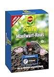 COMPO Maulwurf-Raus, Natürliches Vertreibe- und Fernhaltemittel gegen Maulwürfe, Mit Langzeitwirkung, 200 g