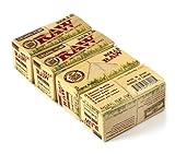 RAW 18397 Organic Hemp 4 Rolls a 5m, Pap