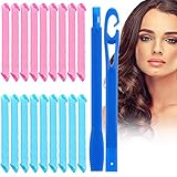 Locken,Lockenwickler,Lockenwickler Große Locken,Locken Curler,Lockenwickler Locken,Lockenwickler Curler,Manuelle Lockenwickler,Lockenwickler Rollen,Heatless Lockenwickler,DIY Magic Hair C