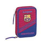 FCB Offizielle FC Barcelona Federmappe mit 34 nützlichen Utensilien 135 x 45 x 205