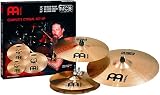Meinl Cymbals MCS Beckenset MCS Serie mit 35,56 cm (14 Zoll) Medium Hihat, 40,64 cm (16 Zoll) Medium Crash, 50,8 cm (20 Zoll) Medium R