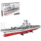 HENGTAI 92018 Warships World Schlachtschiff-Serie, die USS Minsk, militärische Schiffsmodellbausteine, Lego-kompatibler Spielzeugbaustein-Modellbausatz 2863 Stück