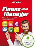 Lexware FinanzManager 2022 Download|Einfache Buchhaltungs-Software für private Finanzen und Wertpapier-Handel | Standard | PC Aktivierungscode per E