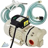 AdBlue®-Pumpe 230V Harnstoffpumpe Urea Pumpe Betankungsset Membranpumpe Chemiepumpe selbstansaugend leistungsstarker Elektromotor mit Kupferwicklung mit extra-Ersparnis!