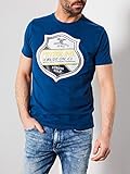 Petrol Industries T-Shirt M-SS19-TSR601 blau, L