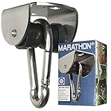 V2A MARATHON® Schaukelhaken aus rostfreiem Stahl - lautloses Schaukelgelenk mit Kugellager für Hängesessel, Schaukeln und Hängematten und Hängematten (Alle Komponenten in V2A)