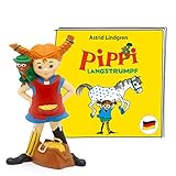 tonies Hörfiguren für Toniebox, Pippi Langstrumpf, Hörbuch für Kinder ab 4 Jahren, Spielzeit ca. 149 M