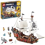 LEGO 31109 Creator 3-in-1 Piratenschiff, Taverne oder Totenkopfinsel Sp