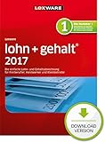 Lexware lohn+gehalt 2017 basis-Version PC Download (Jahreslizenz) / Einfache Lohn- & Gehaltsabrechnungs-Software für Freiberufler, Handwerker & Kleinbetriebe / Kompatibel mit Windows 7 oder ak