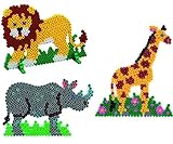 Hama Happy Price Toys Midi (Set 65) Stiftplatten Löwe ,Giraffe und N