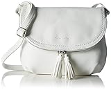 TOM TAILOR - Womenswear LARI Damen Umhängetasche M, white, 26,5x5x21