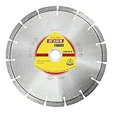 Klingspor 339829 DT 350 B Extra Diamanttrennscheiben für Winkelschleifer, 230mm x 2.6mm x 22.23