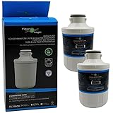 2x FilterLogic FFL-105CH interner Wasserfilter ersetzt Microfilter MFCMG14211FR / MFCMG14211F für Hanseatic Kühlschrank Nr. 667000, 571671-640897 und Comfee SBSIB 502 NFA+