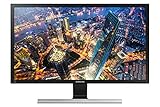 Samsung U28E570DS 28' Ultra HD schwarz, Metallic, Silber Flachbild-PC – Flachbildschirm von PC (71,1 cm (28), 370 CD/M², 3840 x 2160 Pixel, 1 MS, LED, 4 K Ultra HD)