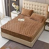 BAJIN Design Luxus Matratzenschoner | wie Spannbettlaken | Unterbett | Topper | Matratzen-Auflage auch für Boxspring und Wasserbetten geeignet,120x200+30