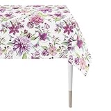 Apelt 7305 Tischdecke l Sommerblumen l Pink Grün l 150x250