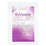 Kalzium-Alge Lithothamnium-Calcareum-Pulver Calcium Magnesium Jod (Rohkost Vegan) Kalzium-Pulver hochdosiert aus Rotalgen - Natürliche Quelle bioverfügbarer Mineralien - Mineral Powder | PureRaw 3g