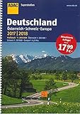 ADAC Superstraßen Deutschland, Österreich, Schweiz & Europa 2017/2018 1:200 000 (ADAC Atlanten)