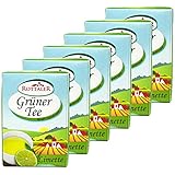 Rottaler - 6er Pack Eistee Grüner Tee 'Limette' 0.5 Liter (Mit Strohhalm) - Ice Tea Erfrischungsgetränk Softdrink ohne Kohlensäure mit Grüntee Limetten Geschmack (Originalrezeptur)