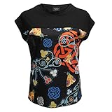 Book of Kells collection Damen Bk5039 T-Shirt, Schwarz, XS