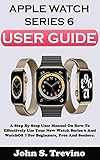 APPLE WATCH SERIES 6 USER GUIDE: A Step By Step User Manual On How To Effectively Use Your New Watch Series 6 And Watchos 7 For Beginners Pros And Seniors. ... Shortcuts, And Tricks (English Edition)