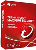 Trend Micro Maximum Security 2021 5 Geräte 3 Jahre mehrsprachig für PC, Mac, Android und iOS Product Schlüsselkarte /Etikette Windows8.1 und 10