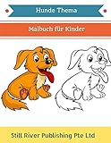 Hunde Thema: Malbuch fü