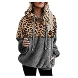 Teddy Fleece ubergangsjacke Jungs Lange Strickjacke mit Kapuze Damen Oversize Pullover Damen Pullover Baumwolle Hemd Damen elegant Shirt rückenfrei filzmantel Damen Bluse v Ausschnitt D